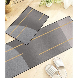 Kitchen Mat Bathroom Carpet Floor Mat Washable Anti Slip Entrance DoorMat Bedroom Living Room Long Bedside Area Hallway Soft Rug