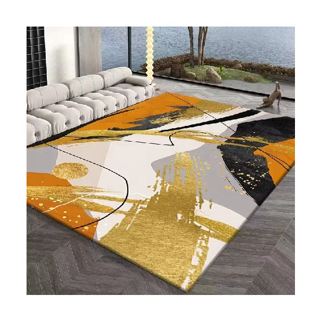 TianJin  Mode More Carpets   Products  Custom Soft  shaggy rug  Home Nordic Luxury Living Room Modern Washable Carpet and Rug