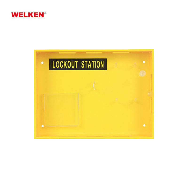 4 safety lockout tagout Padlock Combination Padlock Station with Transparent Cover