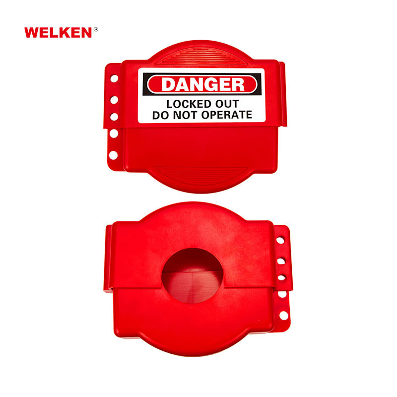 Adjustable ABS plastic Universal Gate Valve Lockout Security loto Gate Valve Lockout Tagout loto safety padlock