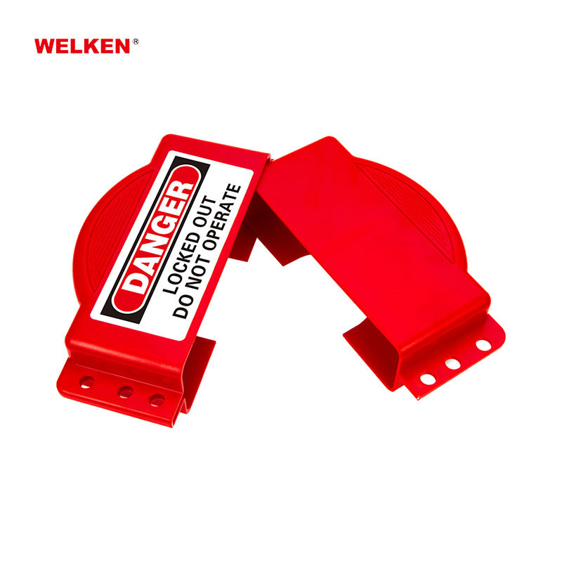 Adjustable ABS plastic Universal Gate Valve Lockout Security loto Gate Valve Lockout Tagout loto safety padlock