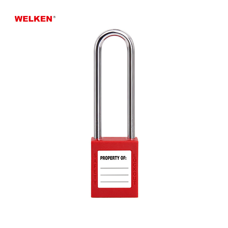 Padlock manufacturing Safety Lockout long shackle 76mm shackle safety padlock padlock lockout