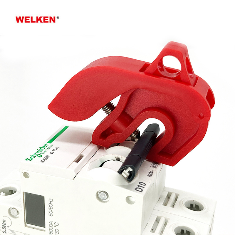 BD-8113 ABS Double Lock Ways Industry Safety Lockout Electrical Multi-function Circuit Breaker Lockout