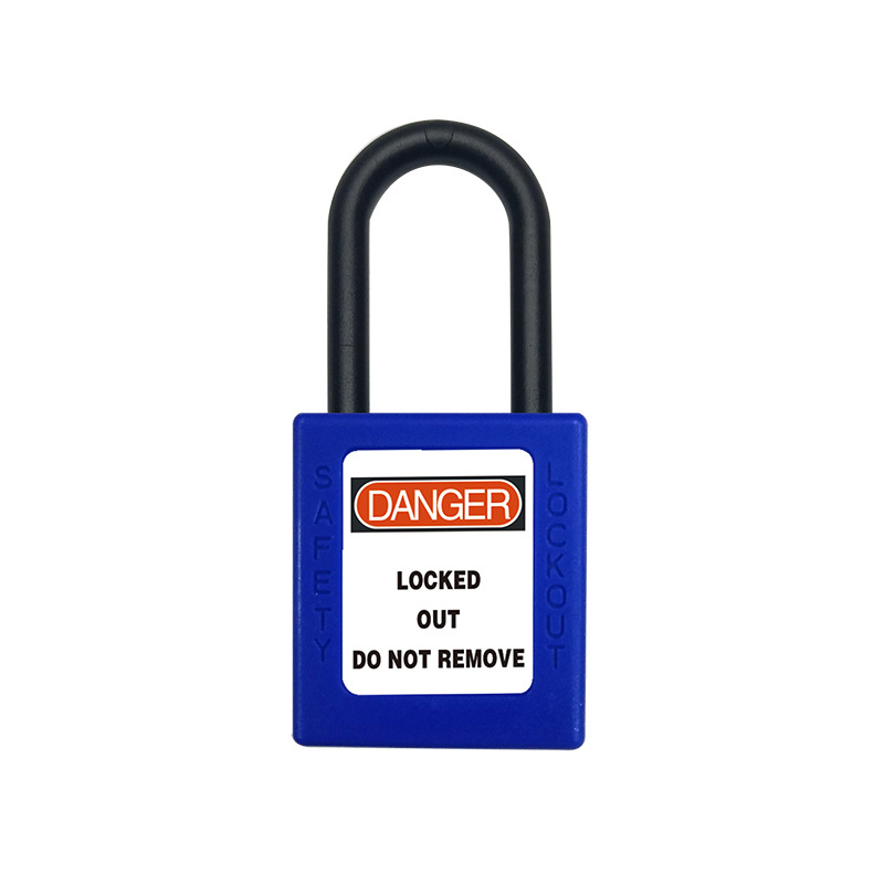 CE ISO Certificate Selling in Europe  Safety Product China Made in Nylon Padlock with key shell