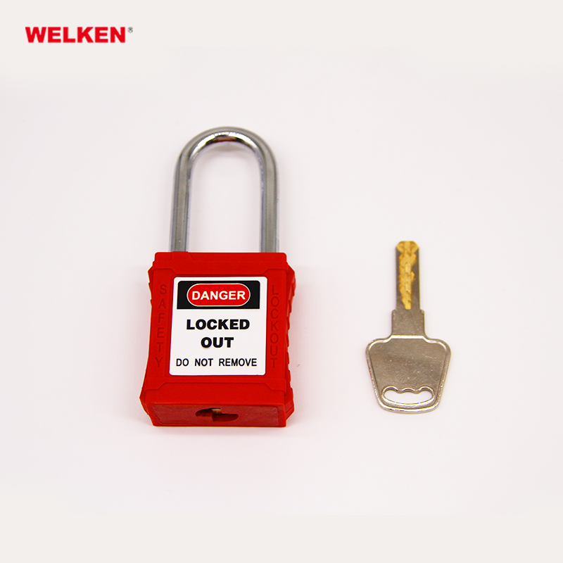 8521BS Nylon Body Lockout Padlock Series Made in China Supplier safety lock engraving security