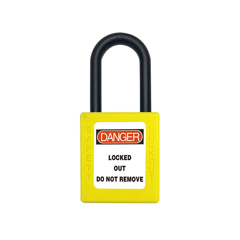 CE ISO Certificate Selling in Europe  Safety Product China Made in Nylon Padlock with key shell