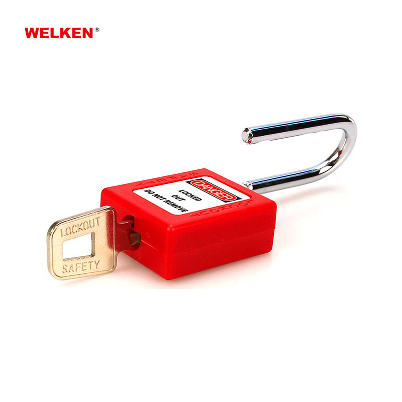 Vietnam/Thailand/Malaysia/Singapore hot-sale Discount LOTO padlock 16 colors ABS 38mm steel shackle Safety padlock Security Lock