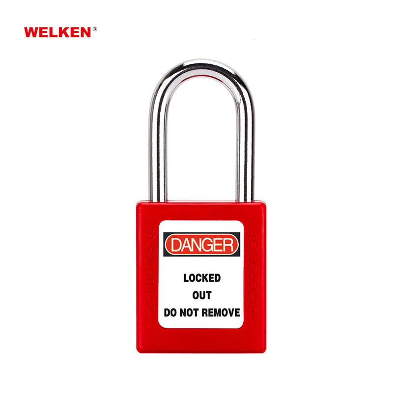 Vietnam/Thailand/Malaysia/Singapore hot-sale Discount LOTO padlock 16 colors ABS 38mm steel shackle Safety padlock Security Lock