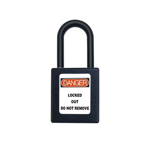 CE ISO Certificate Selling in Europe  Safety Product China Made in Nylon Padlock with key shell