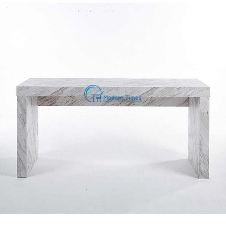 New Arrival Modern Living Room Kitchen Furniture Rectangle MDF Counter Cocktail High Bar Table