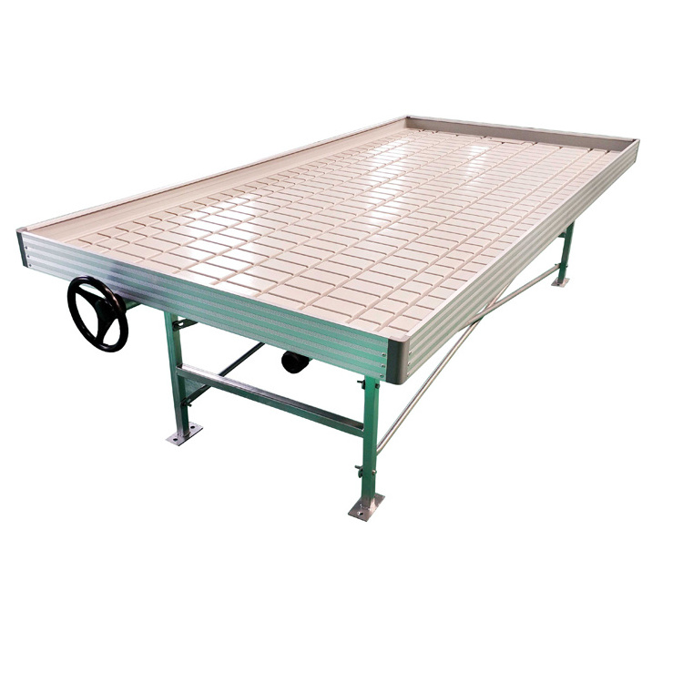 4x25ft 4x30ft 4x40ft multi vertical layers level system New Plastic Seedling tray used greenhouse equipment for sale