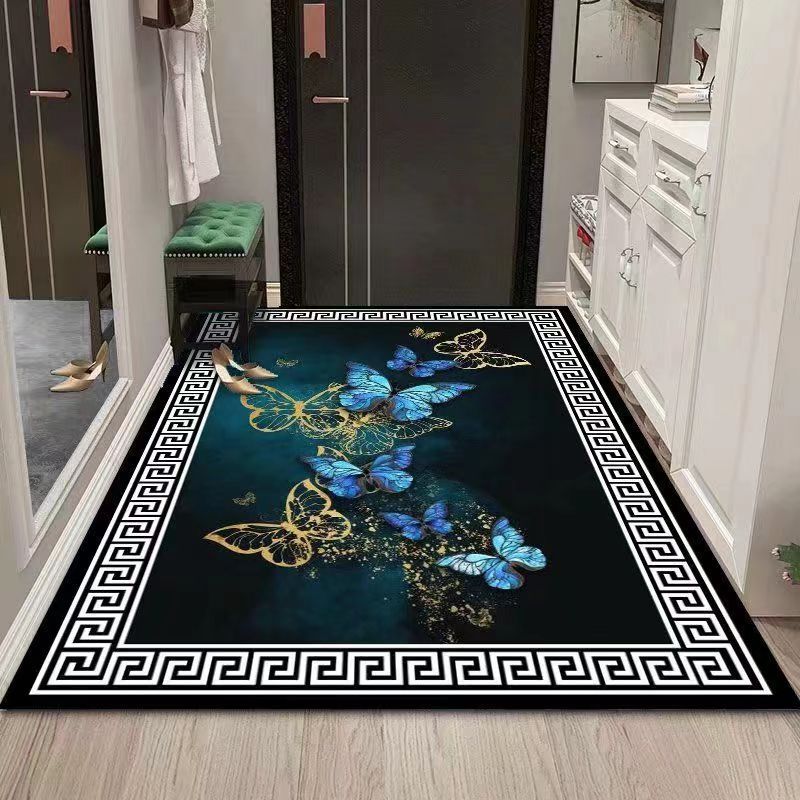 Amazon hot selling corridor carpets and rugs luxury customized door mats for home entrance modern household tapis de salon