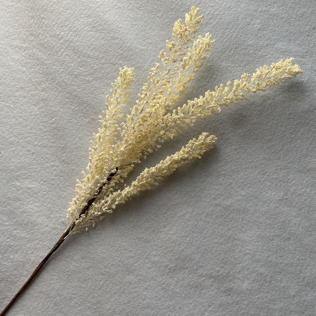 Factory Wholesale Customized Artificial Reed Feather Flower Plant Wedding Decoration