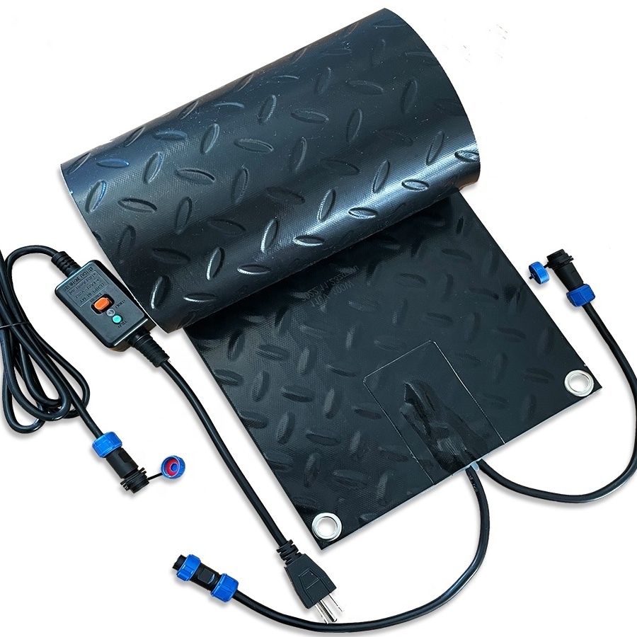 Best Selling Manufacturer Outdoor Snow Melting Electric Heating mats Cable Systems Rubber Snow Melting pad heating mat