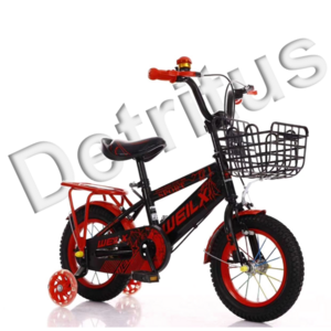 Kids' Sports Style Bike with flash training wheel/water bottle/rear seat Height-adjustable bicycle with Multiple sizes