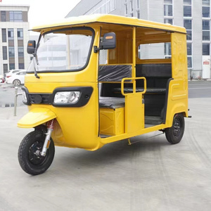 Large space Super long Accommodates 6 people Tricycles Electric Three Wheel Passenger Tricycle