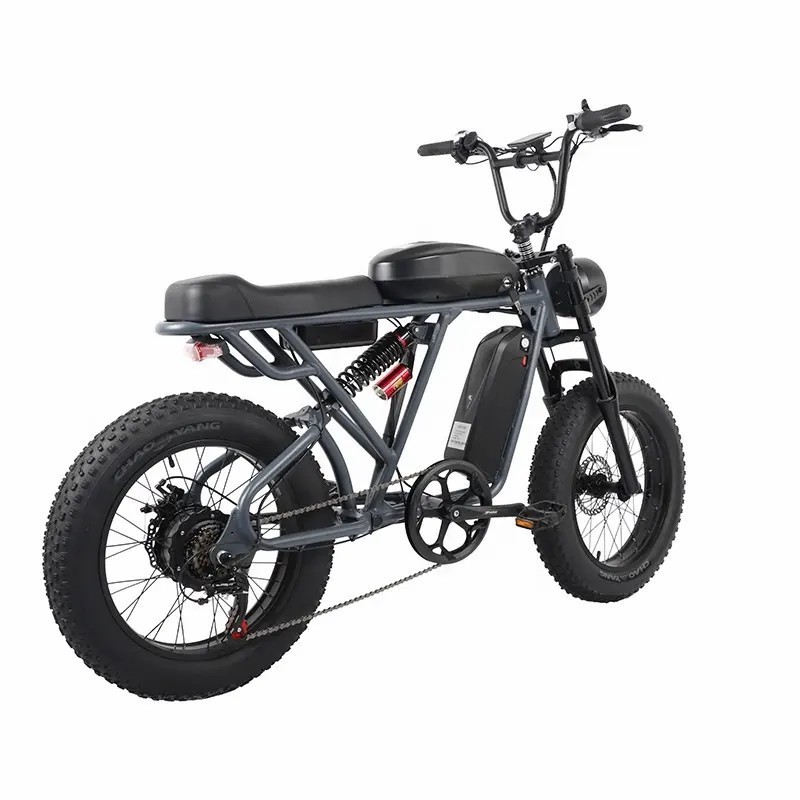 US EU Stock Hot Enduro Ebike Chopper Bicycles Electric Fat Tire Hybrid Bike for Snow Beach Cruiser 15ah 30ah 750W 1000W 20