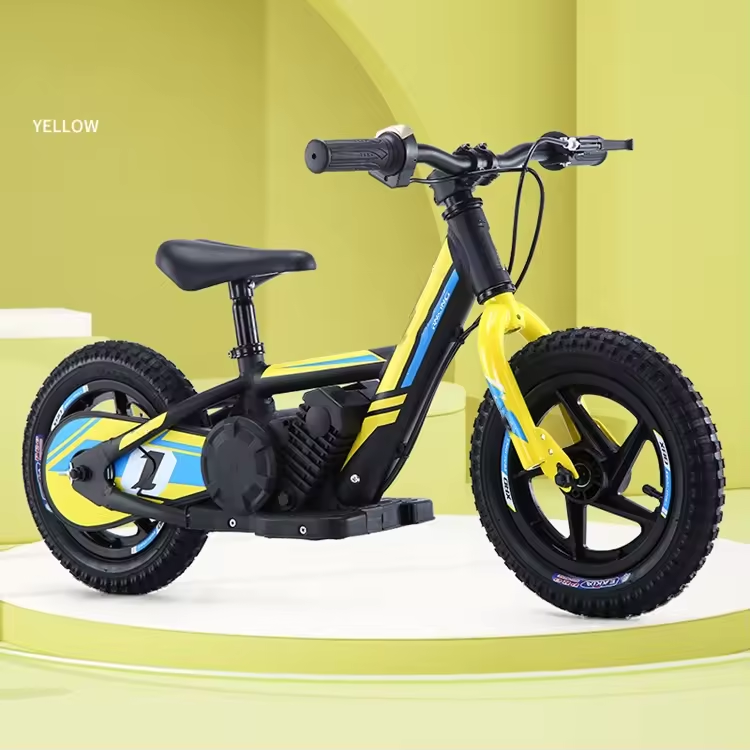 Factory wholesale 24v Electric Scooter Balance Bike for Kids Riding Toy for Children toy Training Bicycle Balance Car