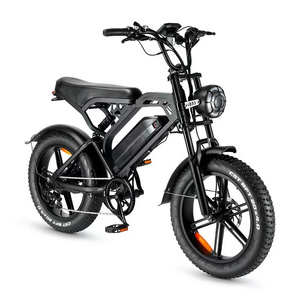 Factory Supply 20inch fat tire ebike 1000w 48v e-bike electric mountain bike for adults