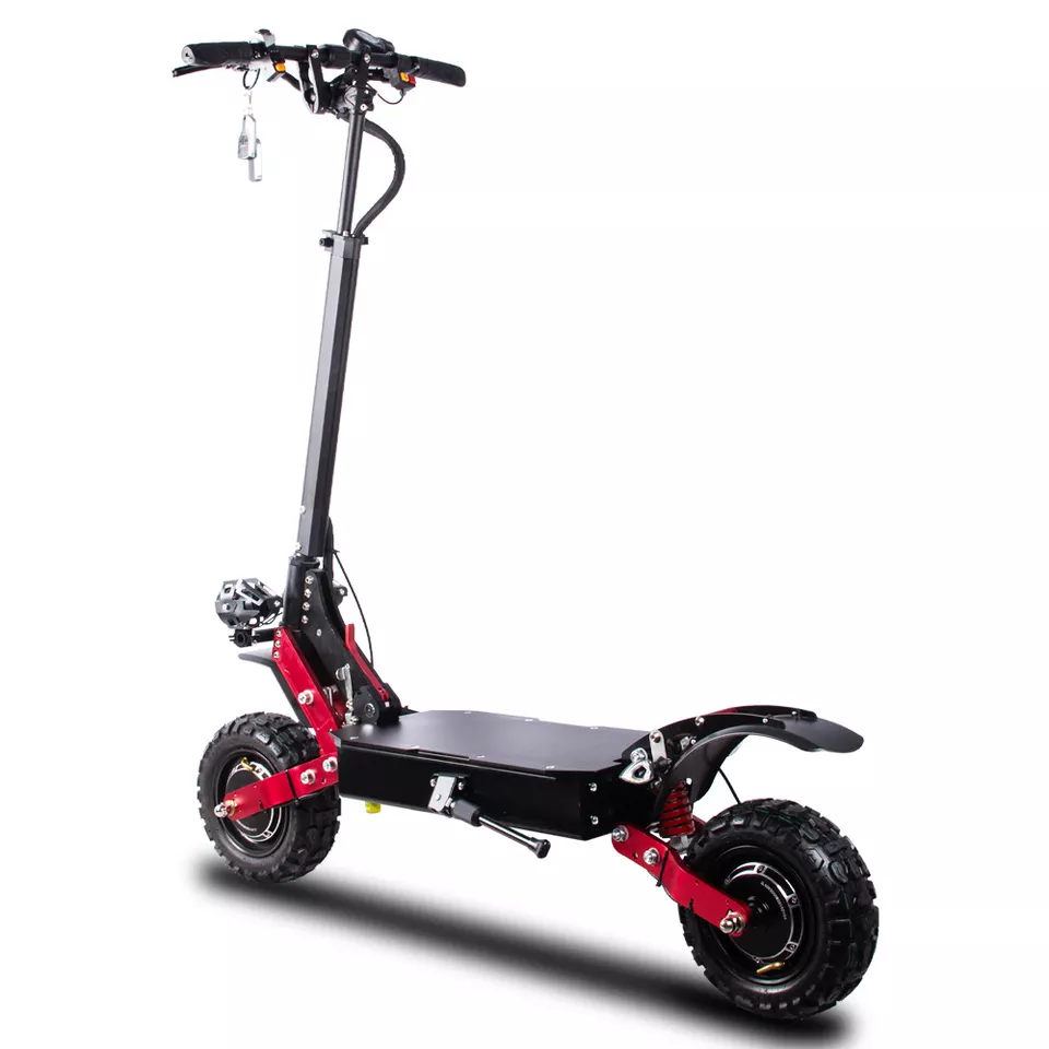 Free shipping Alibaba fastest 85km/h patinetes electricos/ 5600W dual motor electric scooter  for adults