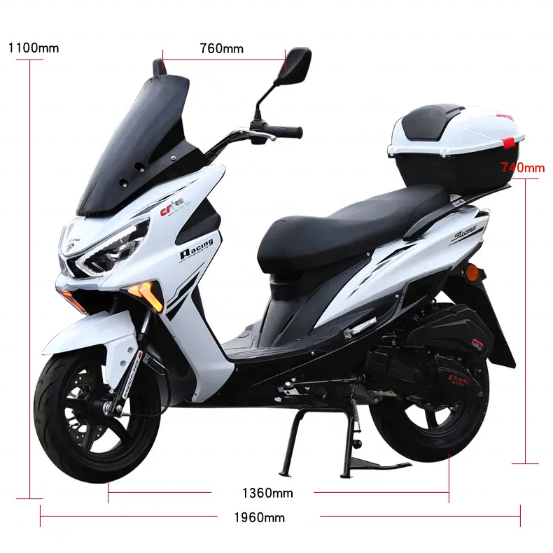 Top supplier gas scooters 150cc gas motorcycles China moto 125cc 150cc with good quality