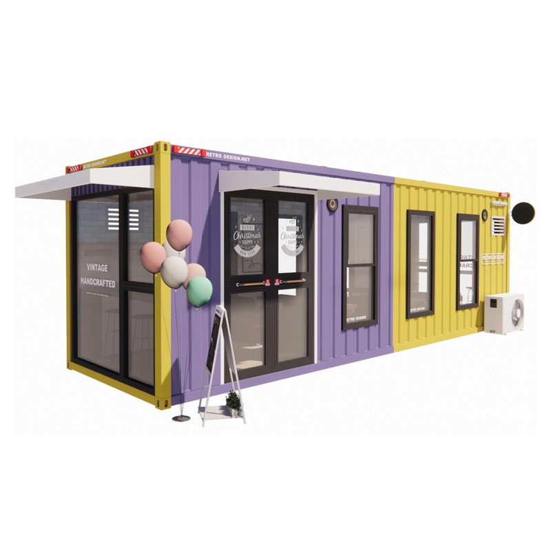 modular container shop container coffee shop restaurant expandable container shop