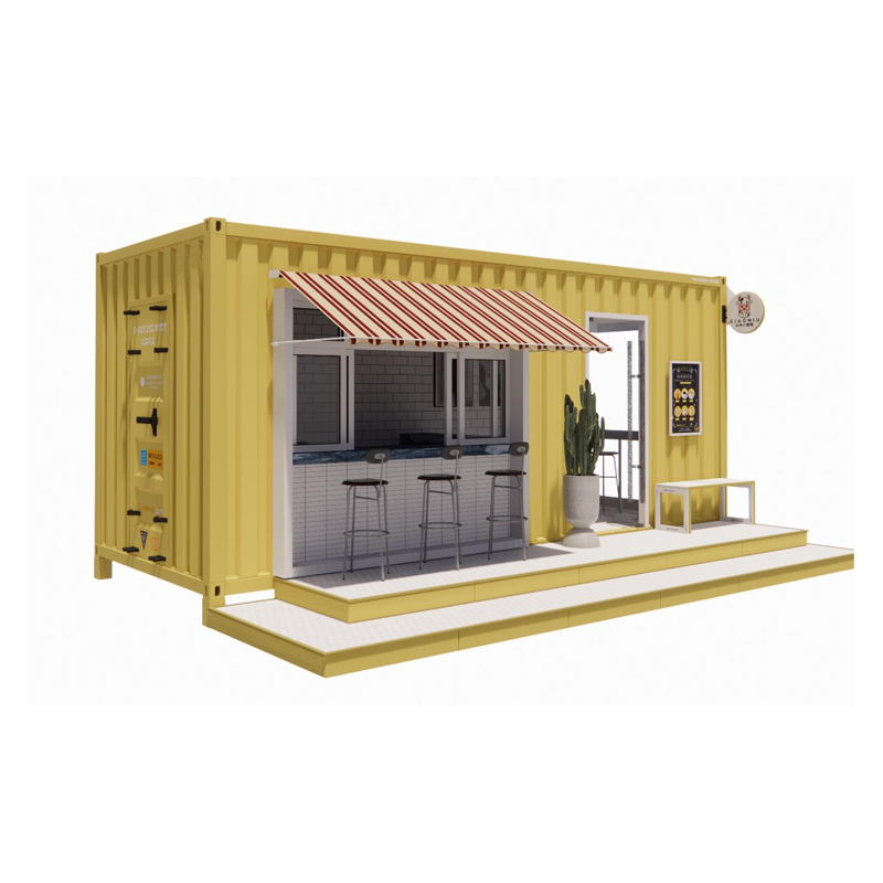 modular container shop container coffee shop restaurant expandable container shop