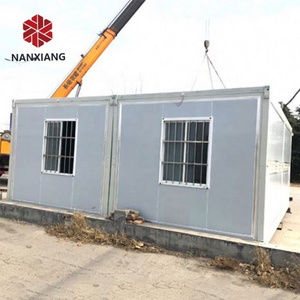 NANXIANG recycled customized folding homes pop up container house