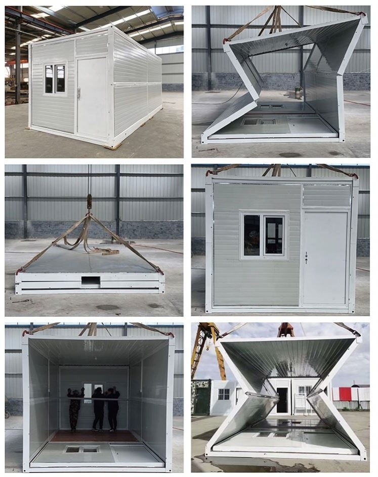 NANXIANG recycled customized Manufactured homes folding house foldable office container