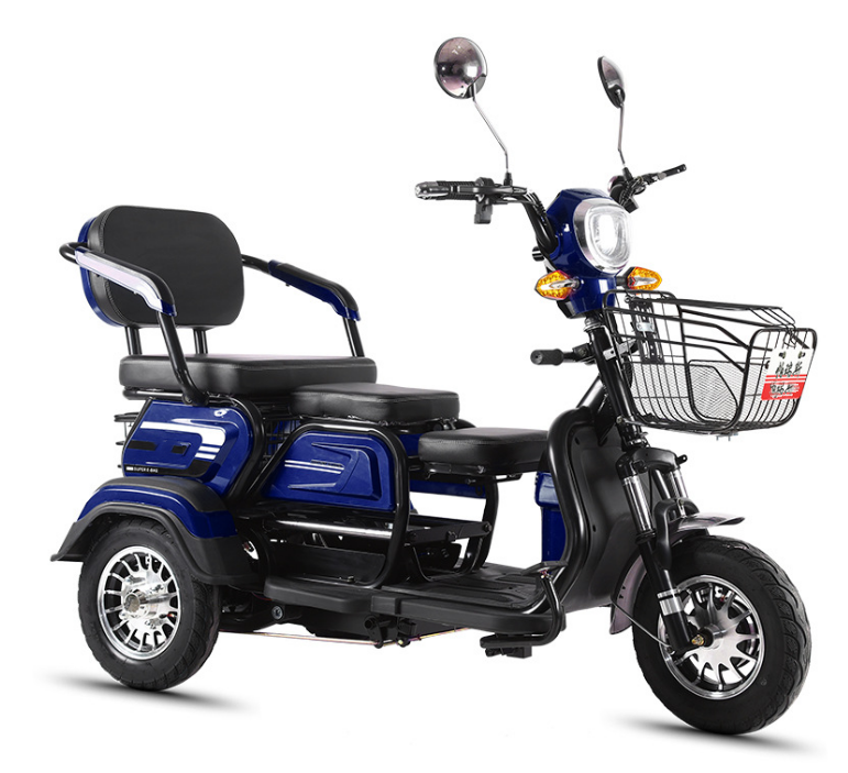 Ladies pick up and drop off children electric tricycle elderly leisure small electric tricycle popular scooter