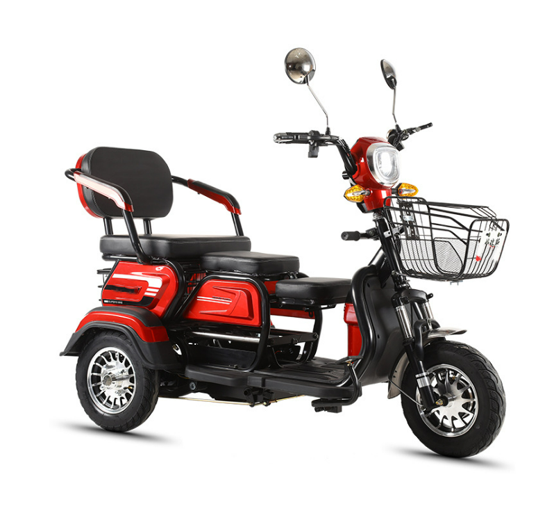 Ladies pick up and drop off children electric tricycle elderly leisure small electric tricycle popular scooter