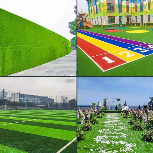 Best Selling  high quality Artificial grass price / for Football Lawn / garden and sports flooring artificial grass