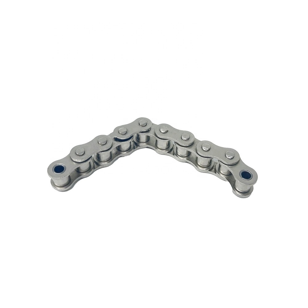 Source manufacturer high precision 08B 32B 48B stainless steel chain with attachment roller chains