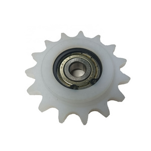 04B 05B 06B 08B 10B 12B 16B 20B Industrial Roller Chain Sprocket Wheel Nylon Plastic Idler Sprocket with Bearing