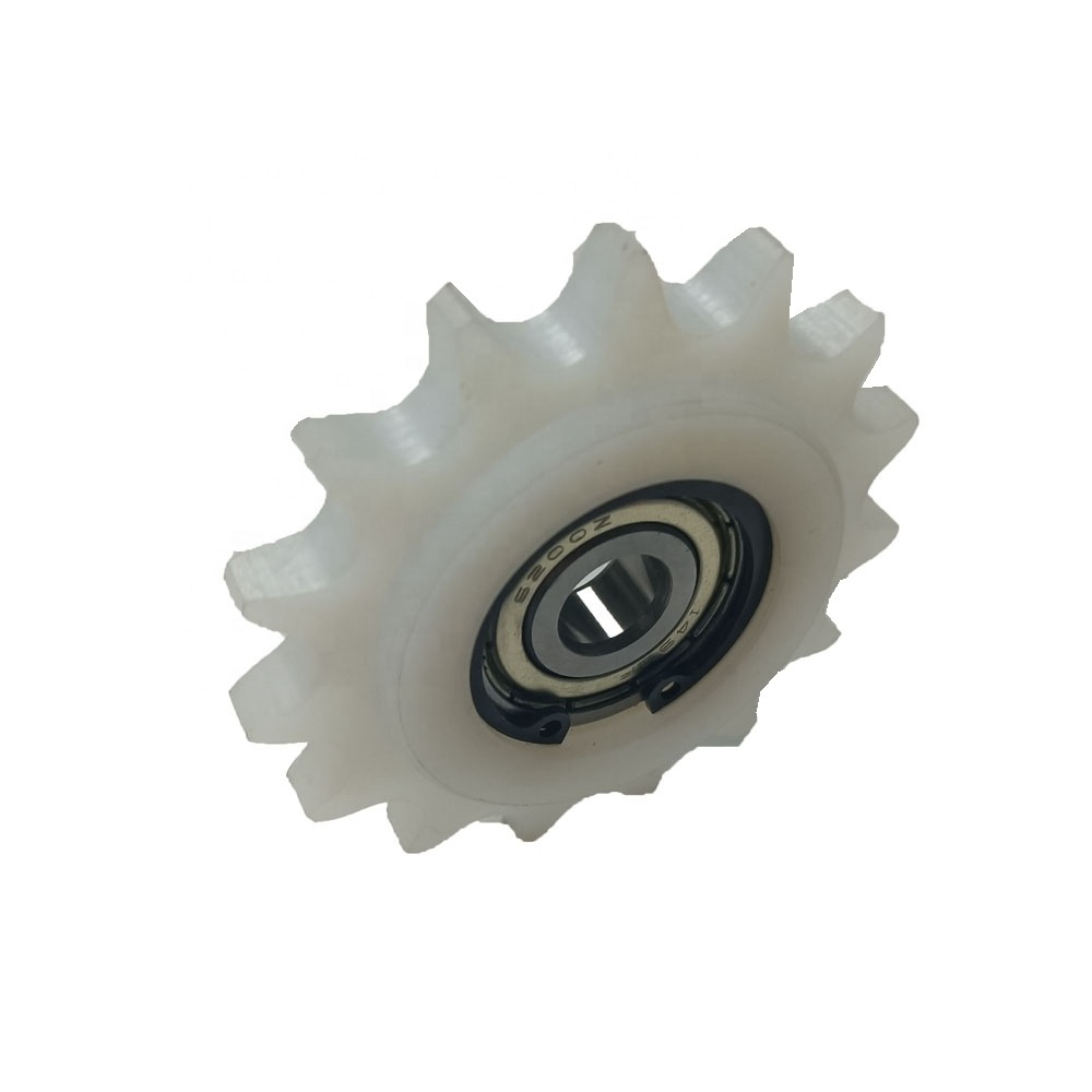 04B 05B 06B 08B 10B 12B 16B 20B Industrial Roller Chain Sprocket Wheel Nylon Plastic Idler Sprocket with Bearing