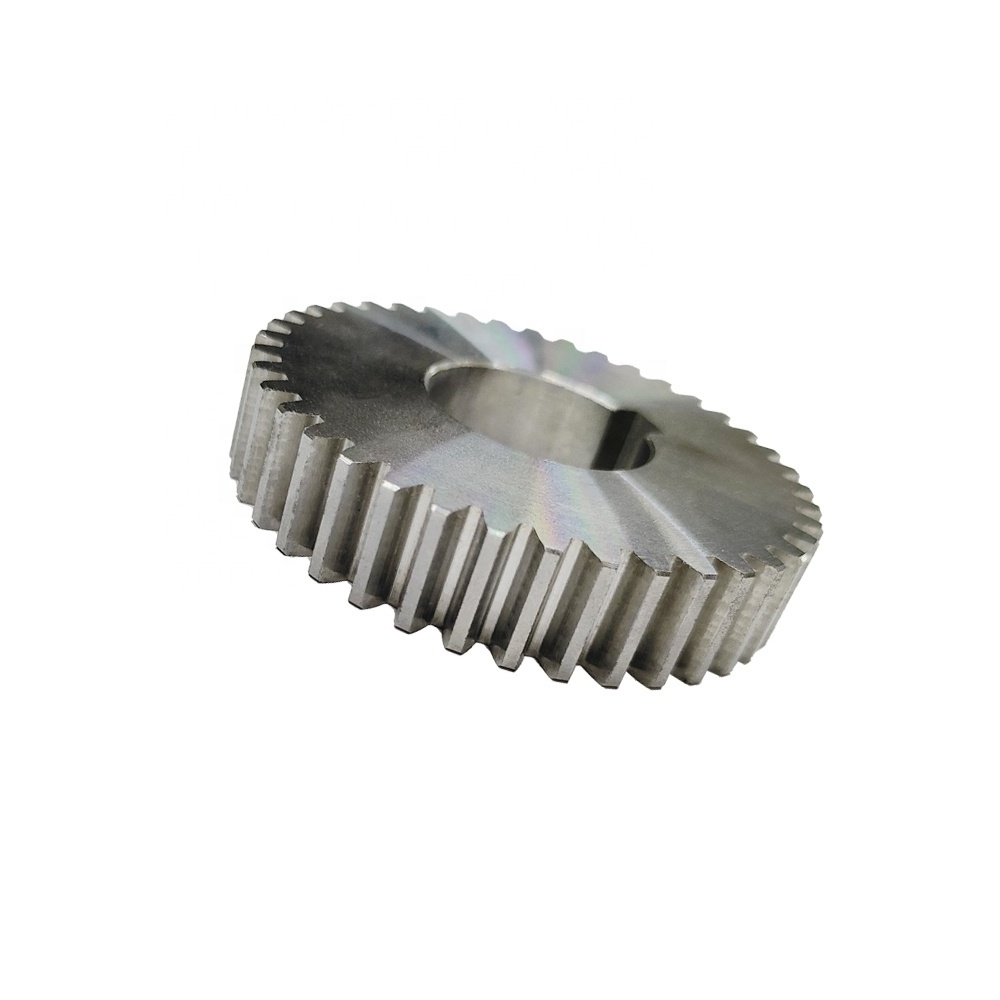 Source manufacturer good price curved spur pinion gear rack straight tooth gear M1.5