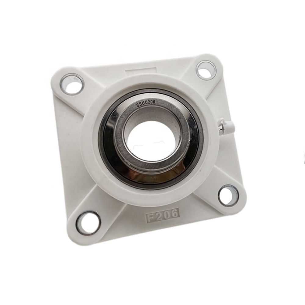 Square Flange Plastic Housing Pillow Block Bearing UCF206 SSUCF206 SUCF206 F206