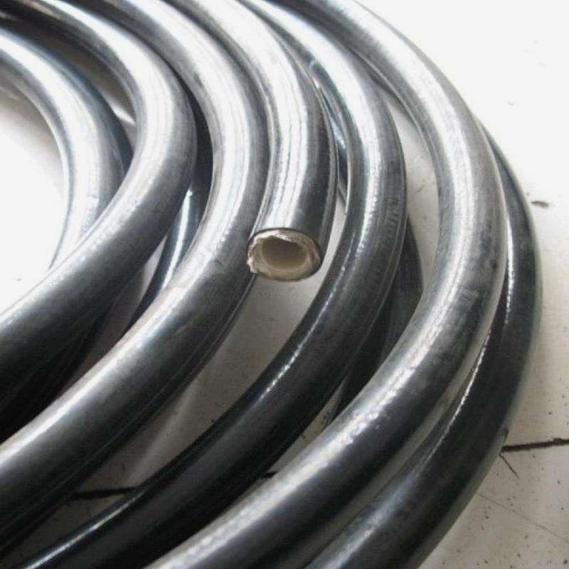 China wholesale 1/8 High Pressure Fiber Braided Rubber Resin Hose of Rubber Hoses like grout injection hose armored flame retarded