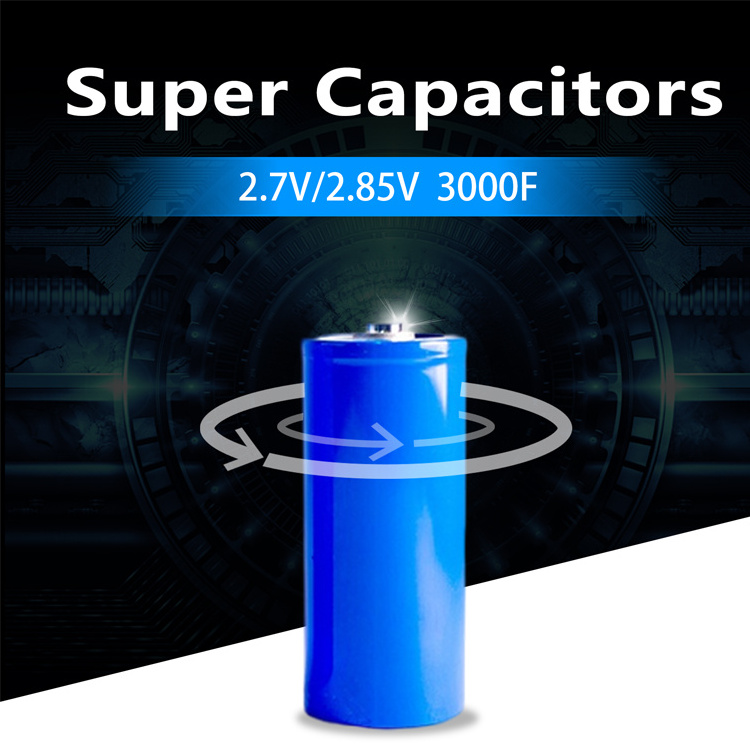 Plannano Super Farad Capacitor 2.7V 3000F Super Capacitor For Car Auto power battery Super Capacitors