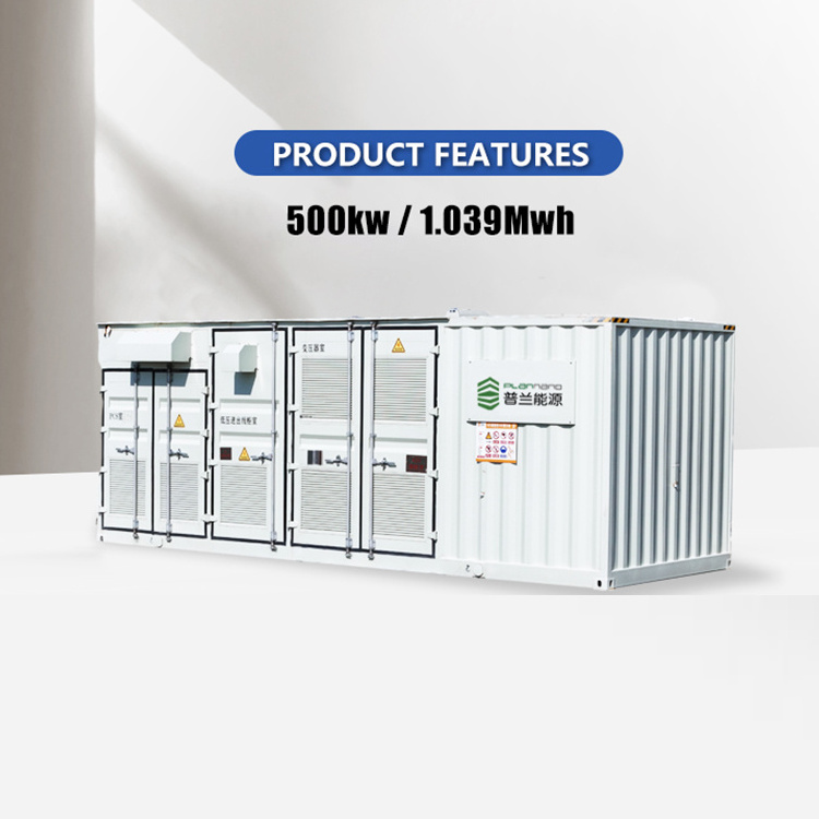 EPC 1MWh 2MWh 5MWh 20ft 40ft Lithium-ion Battery 500kw 1000kwh Cabinet Solar Power Energy Storage System Container ESS