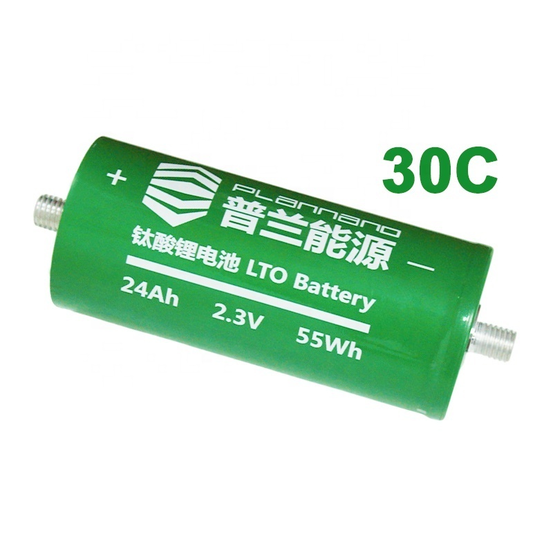 Factory Directly Sale 60138 2.3V 24Ah Lithium Titanate Cell Lto Battery