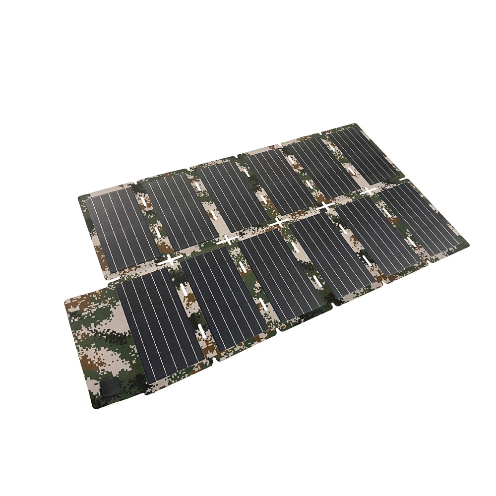 Foldable solar panel 120W solar system equipment sun photovoltaic panel