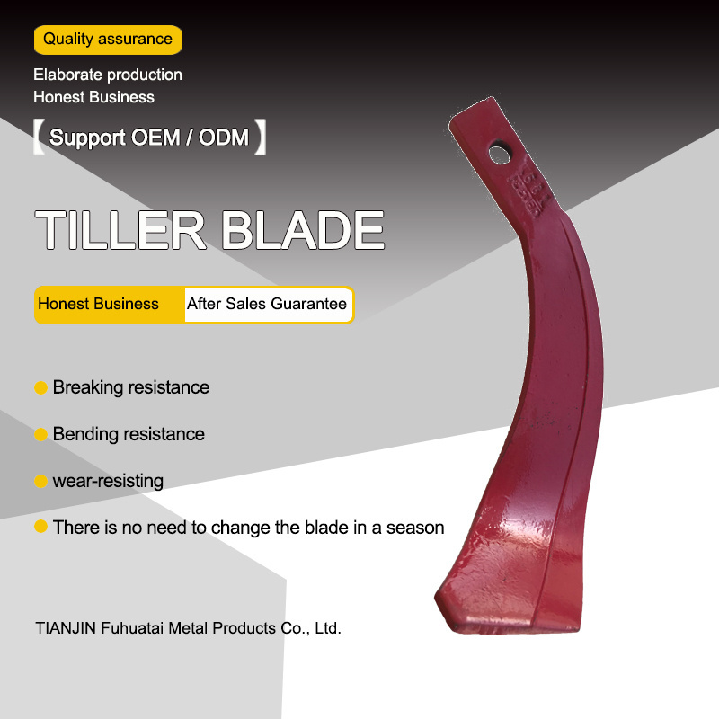 2023 hot sales Power tiller blade/rotary tiller blade parts