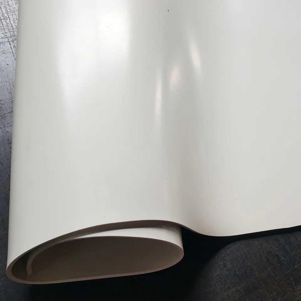 Factory Customization 1mm 2mm 3mm Thickness White SBR/EPDM/CR/NBR Rubber Sheet