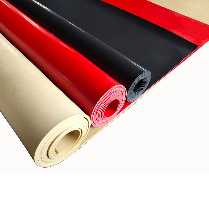 Factory Customization High Tensile Abrasion Resistant Smooth Surface Natural Rubber Sheeting