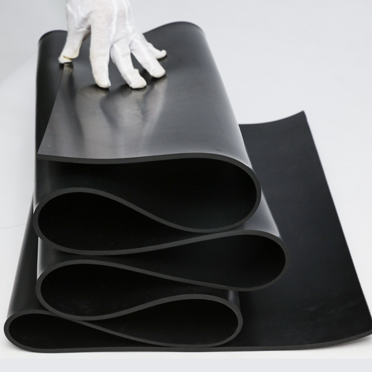 Customization High Quality 0.5mm 12mm Thickness 9mm 3mm Fkm Sbr Nbr Epdm Rubber Sheets Roll