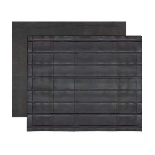 Horse Trailer Mat With Bars And Ribbed Surface Livestock Trailer Rubber Flooring Cow Horse Trailer Ramp Mat