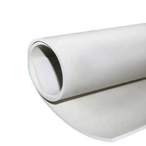 Factory Customization 1mm 2mm 3mm Thickness White SBR/EPDM/CR/NBR Rubber Sheet