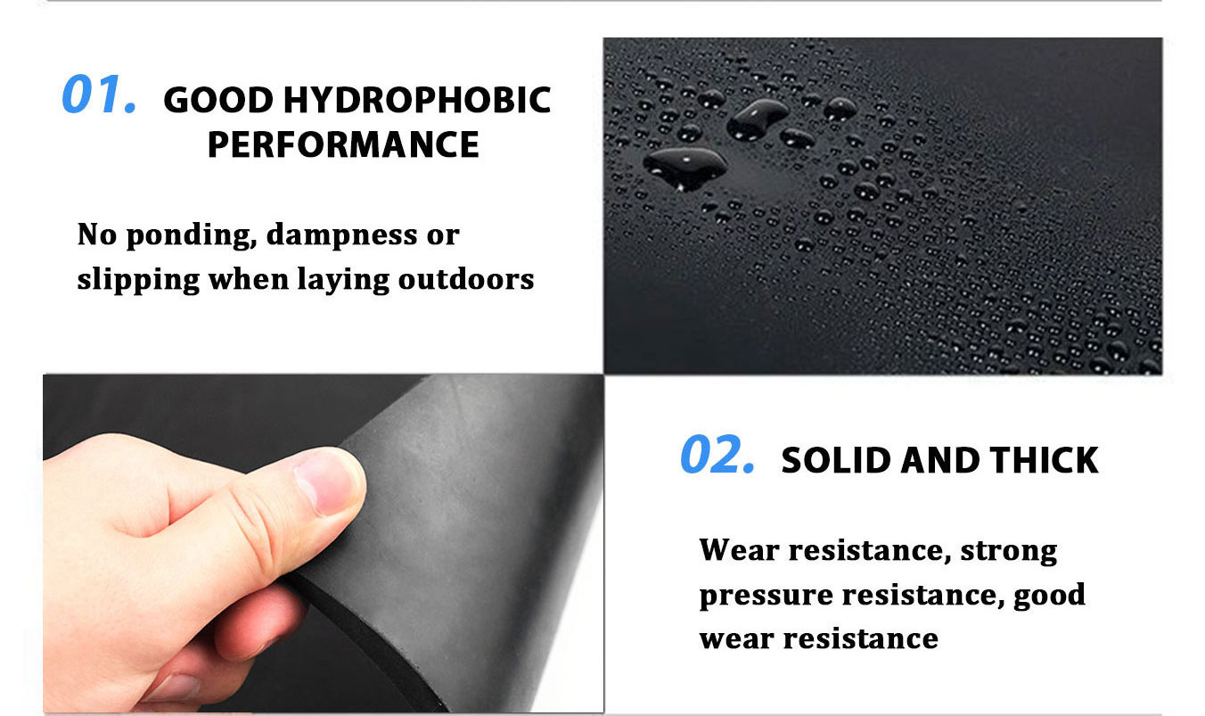 1-100mm Weather Resistant Anti Aging Waterproof Fkm Nbr Sbr Neoprene Thickness Epdm Rubber Sheet