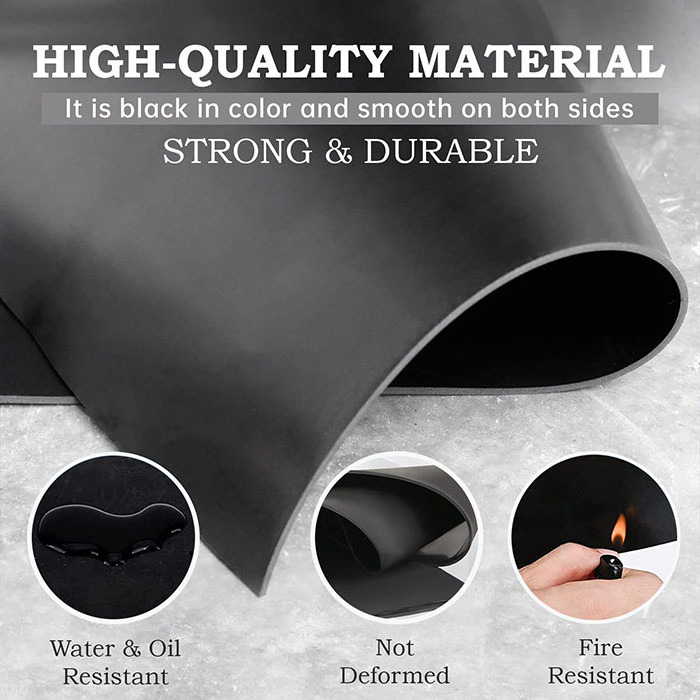 1-100mm Weather Resistant Anti Aging Waterproof Fkm Nbr Sbr Neoprene Thickness Epdm Rubber Sheet